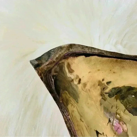 Vintage Sciarrotta Silver Leaf Bowl Hand Made - Picture 8 of 11